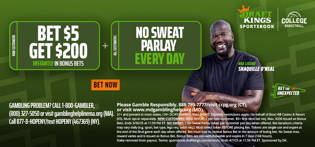 DraftKings Bet $5 Get $200 + NSP March Madness 2025