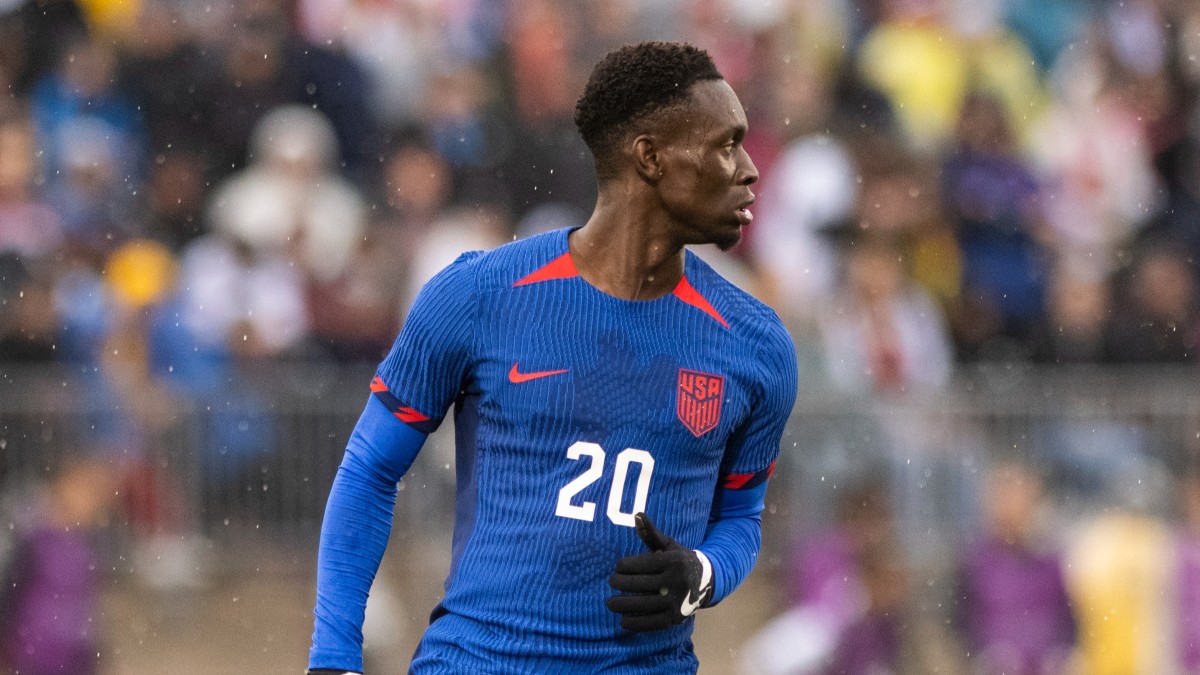 Folarin Balogun USA Inter Friendly