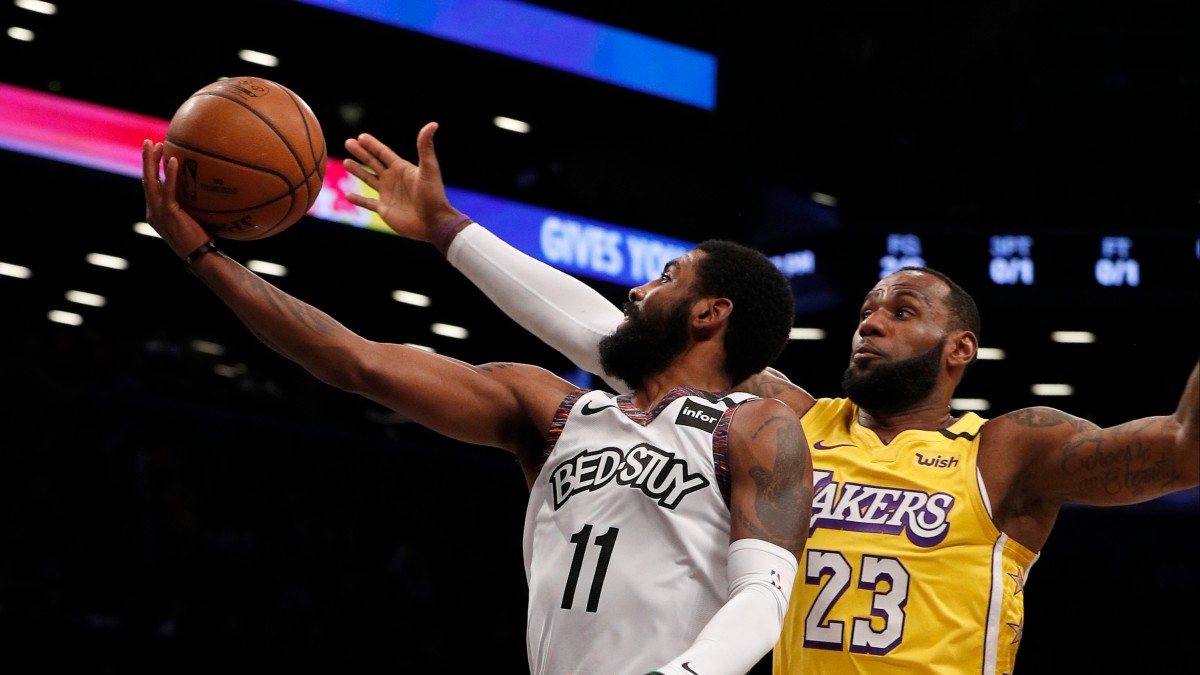 Kyrie Irving Nets LeBron James Lakers