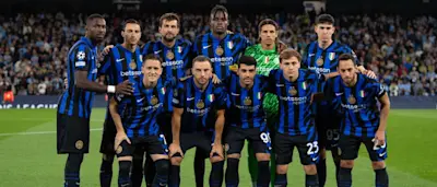2024 football champions league inter milan team photo