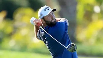 Jon Rahm follow through