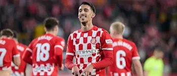 football 2024 spain liga ea sport girona miovski goal celebration