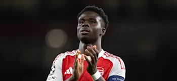 Bukayo Saka Arsenal Champions League 2025/2026