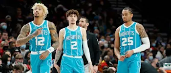 Hornets Lamelo Ball PJ Washington Kelly Oubre