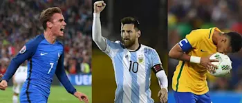 r football worldcup griezmann messi neymar