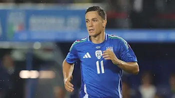 Giacomo Raspadori Italy Inter. Friendly