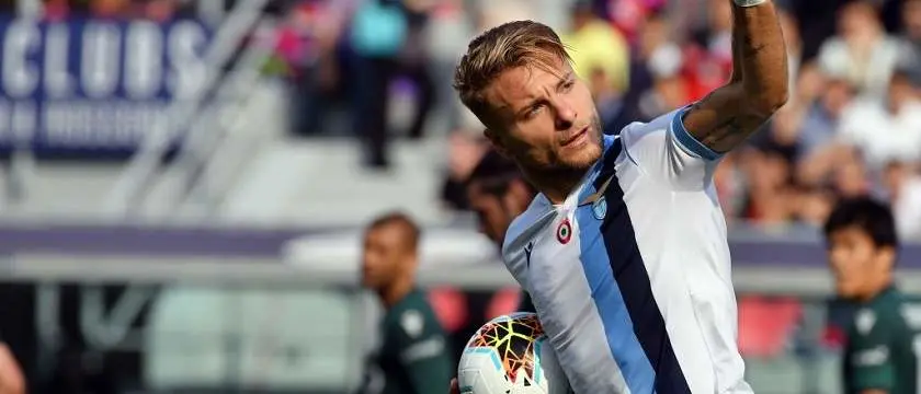 r football seriea lazio immobile topscorer