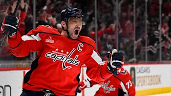 Alex Ovechkin Capitals celebrating