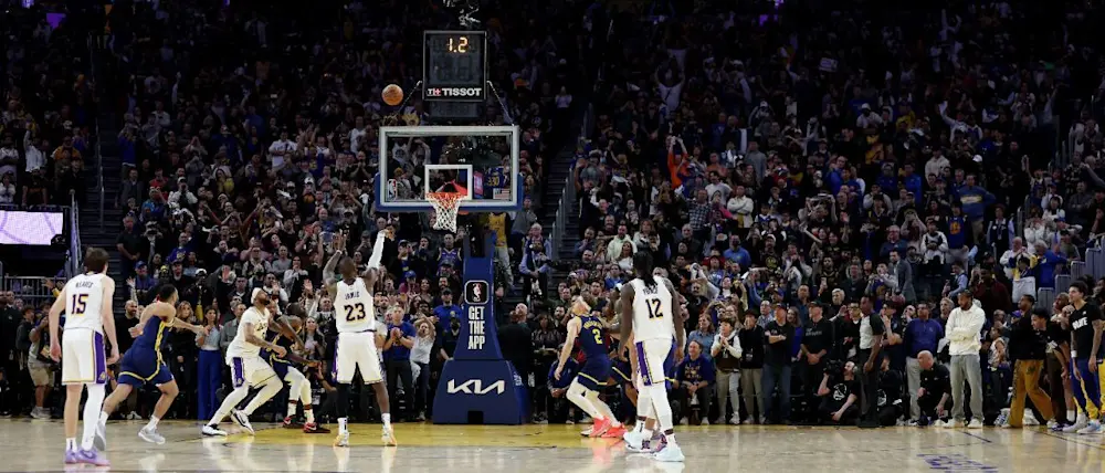 basket 2024 nba lakers warriors lebron james free throw