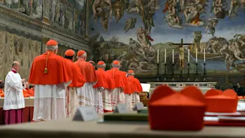 Papal Conclave Sistine Chapel 2025