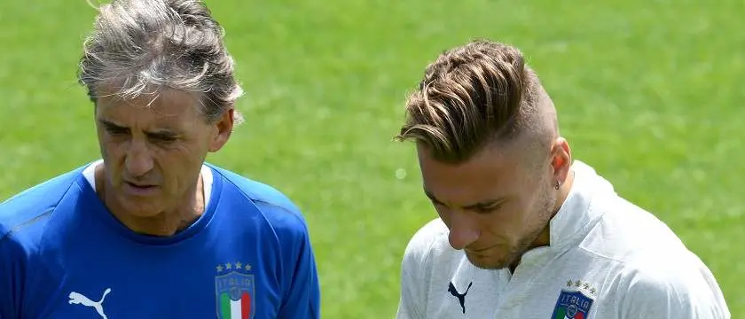 r football italia mancini immobile