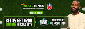 DraftKings NFL Bet5Get200