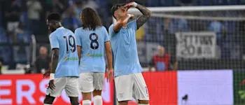 2024 football italy serie a lazio celebration goal
