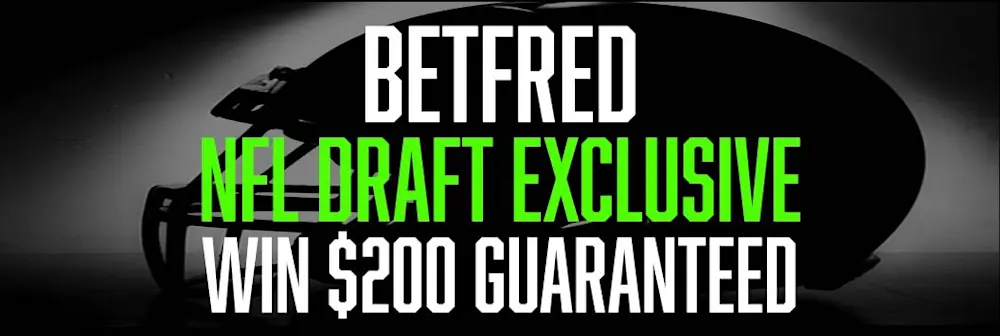 Betfred NFL Draft Bet 50, win 200