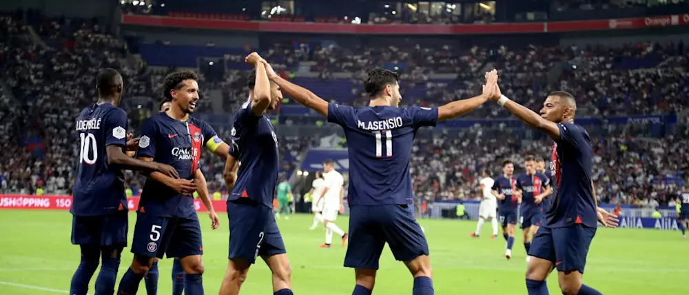 football 2023 ligue1 psg celebration