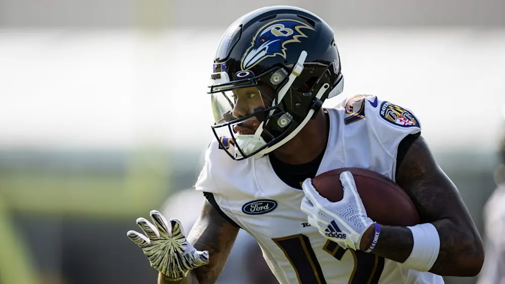 Baltimore Ravens Rashod Bateman