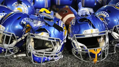 San Jose State Football Helmets