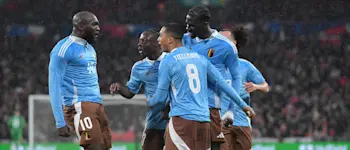football 2024 international belgium lukaku goal celebration