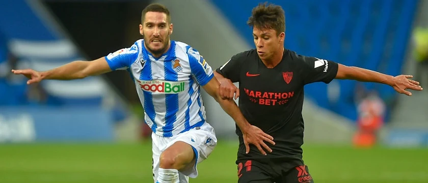 r football real sociedad sevilla 2020 zaldua oliver