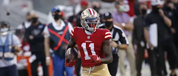 49ers Brandon Aiyuk Running