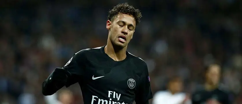 r football psg neymar defeat