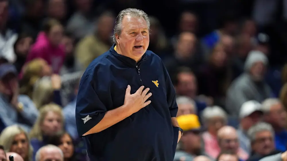 Bob Huggins WVU head basketball coach