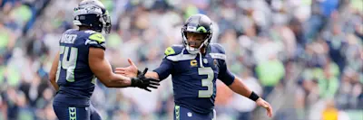 Bobby Wagner and Russell Wilson Seattle Seahawks