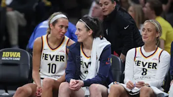Sophie Cunningham Caitlin Clark Indiana Fever 2025
