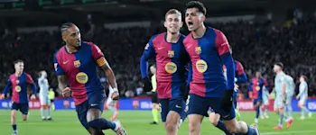 football 2024 spain liga ea sport barcelona pedri goal celebration