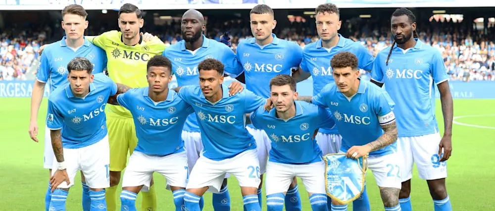 2024 football italy seriea napoli team photo prematch