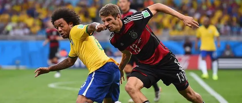 r football brazil germany 2014
