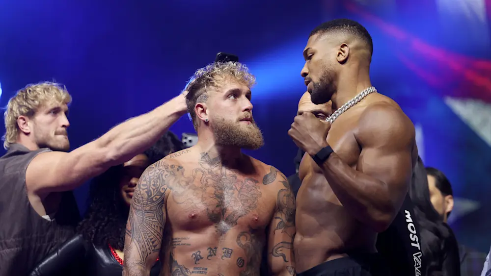 Jake Paul Anthony Joshua 2025