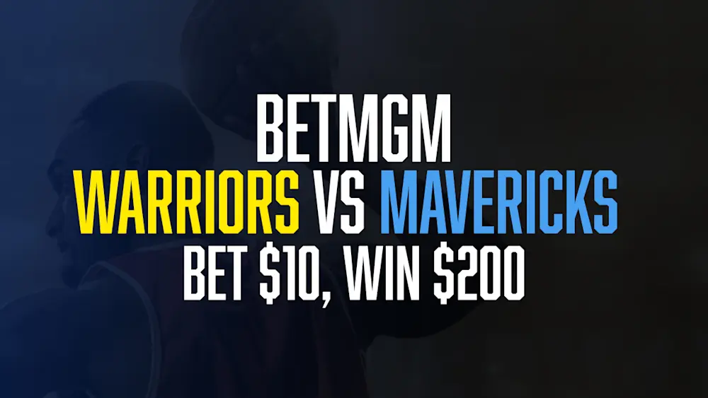 BetMGM Warriors vs Mavericks