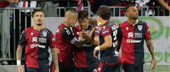 r football seriea cagliari celebrations
