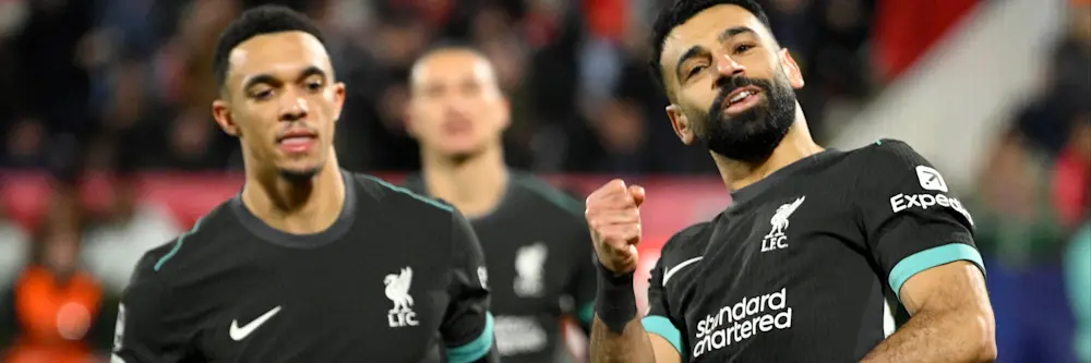 Salah goal celebration