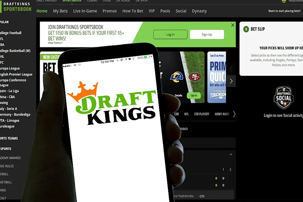 DraftKings w/ website