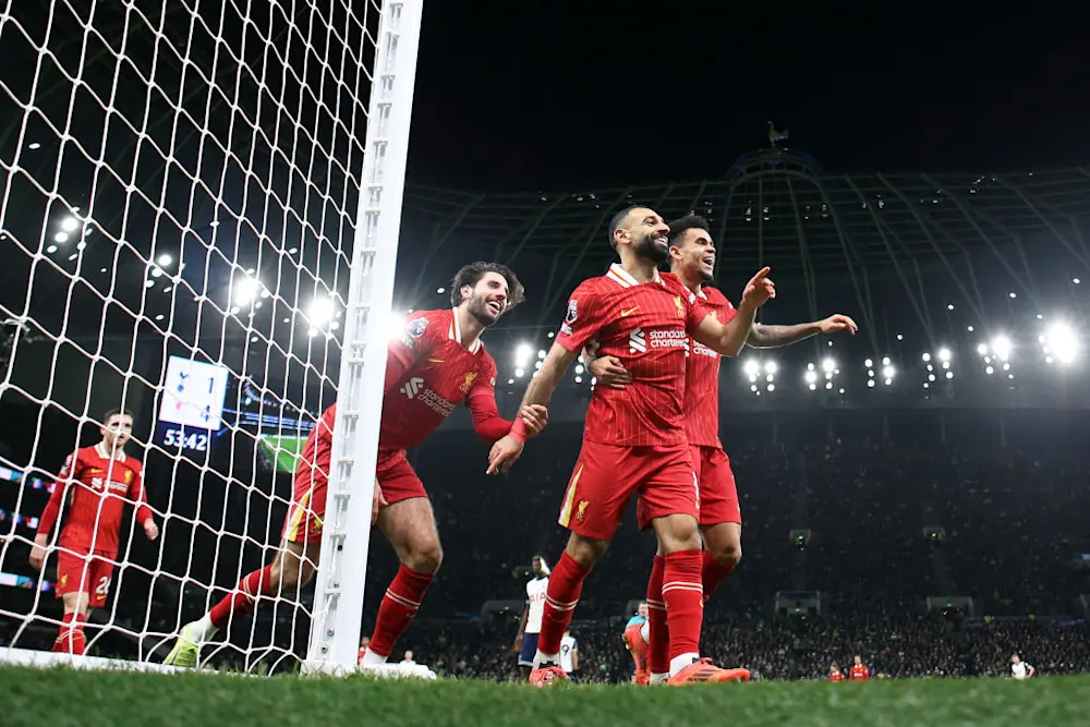 Salah Goal Celebration