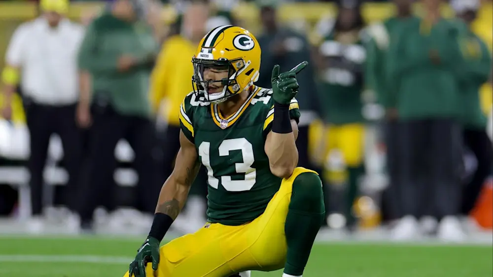 Allen Lazard Packers 1st down point
