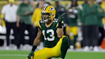 Allen Lazard Packers 1st down point