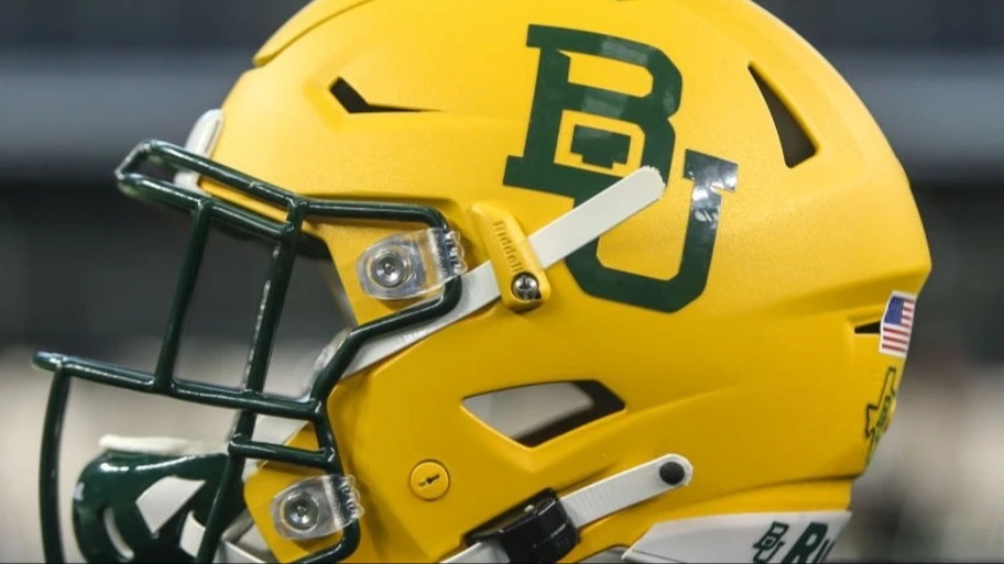 Baylor Yellow Football Helmet