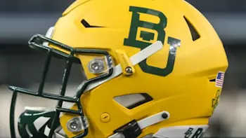 Baylor Yellow Football Helmet