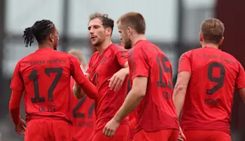 Bayern Munich goal celebration