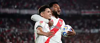 football 2024 argentine liga argentina river plate goal celebration