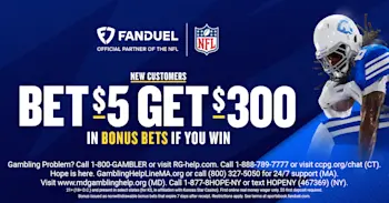 FanDuel Bet $5 Get $300