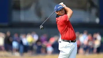 Patrick Reed Swing in LIV Gear