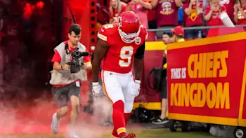 Juju Smith-Schuster Chiefs Out of the Tunnel