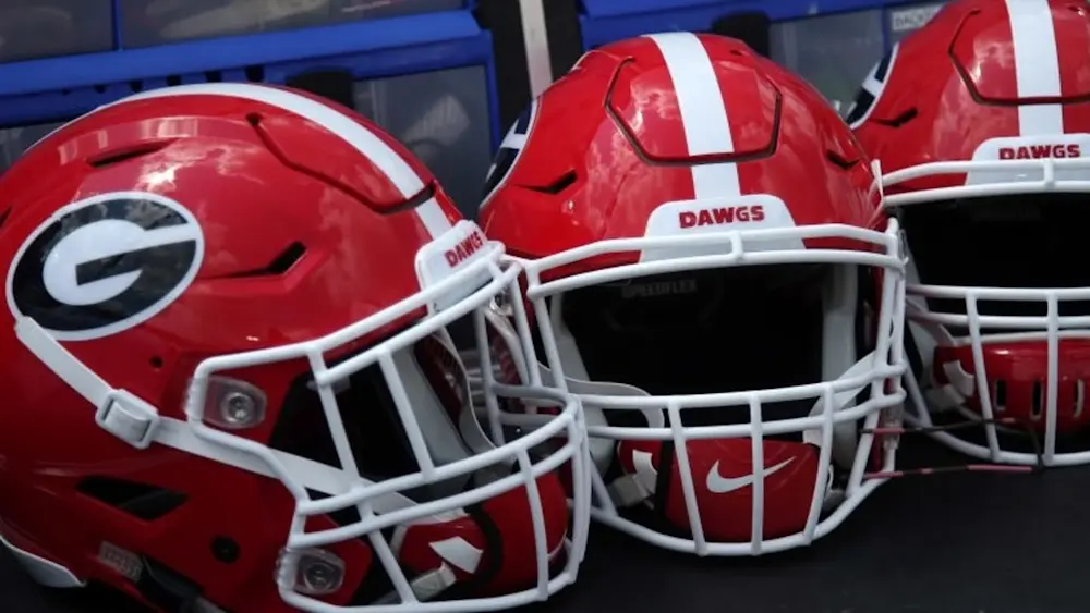 Georgia Bulldogs Football Helmets