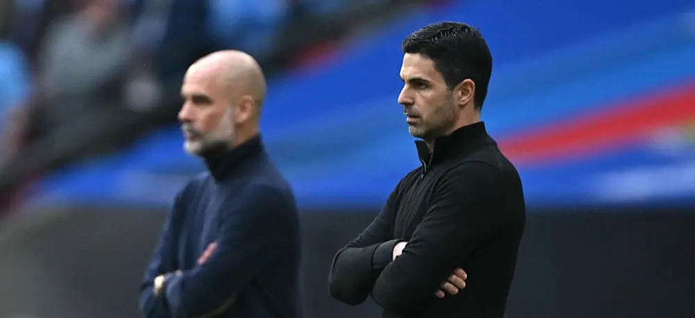 Arteta & Guardiola (Getty)