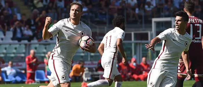 r football roma totti