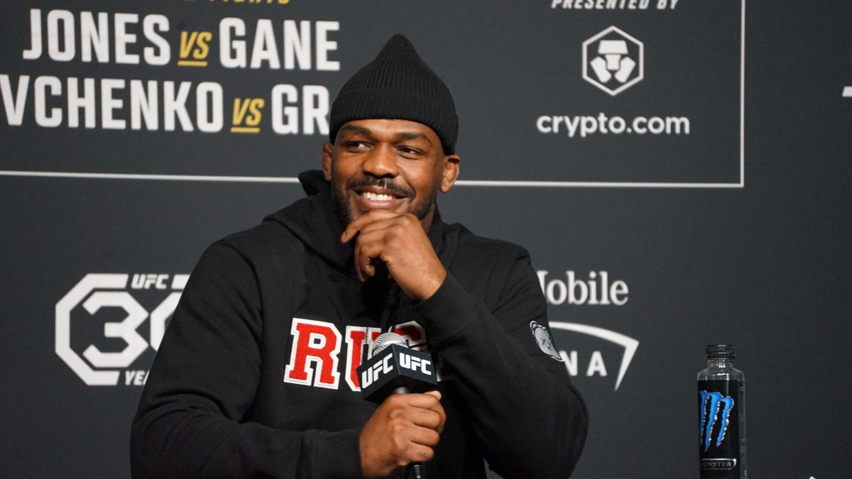 Jon Jones UFC press conference